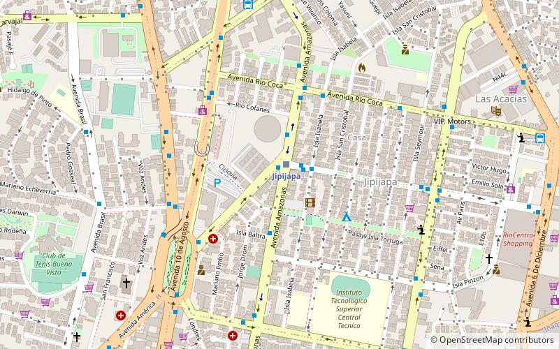 Arènes de Quito location map