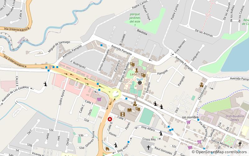 Universidad San Francisco de Quito location map