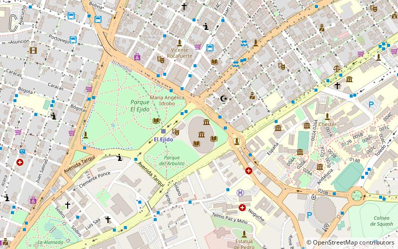Museo del Banco Central location map