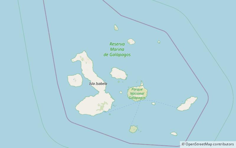 Isla Santiago location map
