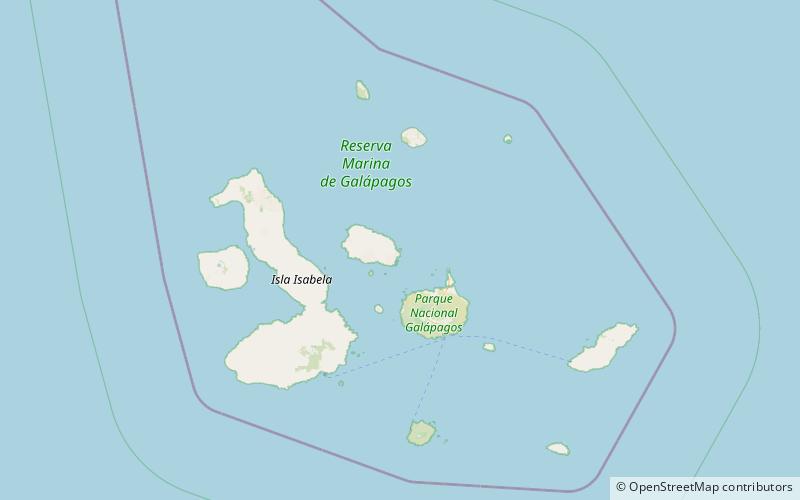 isla bartolome bartolome island location map
