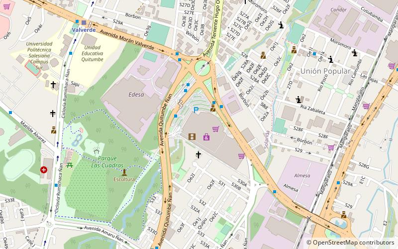 Quicentro Sur Shopping location map