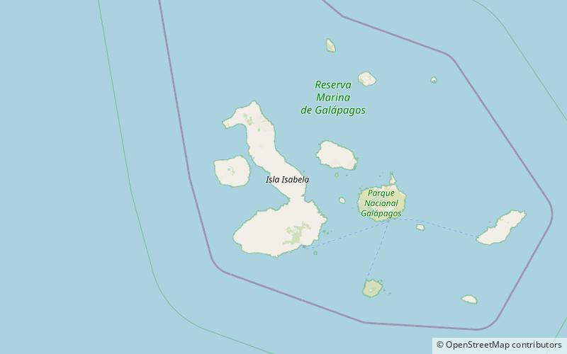 Alcedo Volcano location map