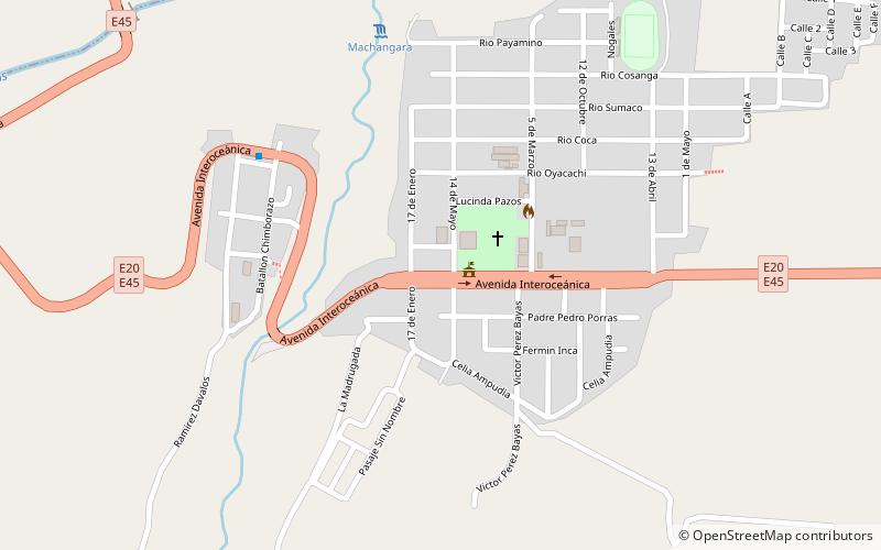 Baeza location map