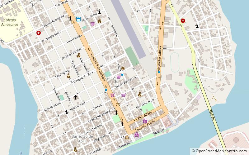 Puerto Francisco de Orellana location map