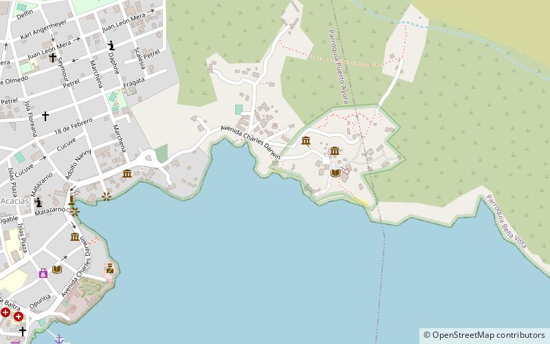 playa de la estacion puerto ayora location map