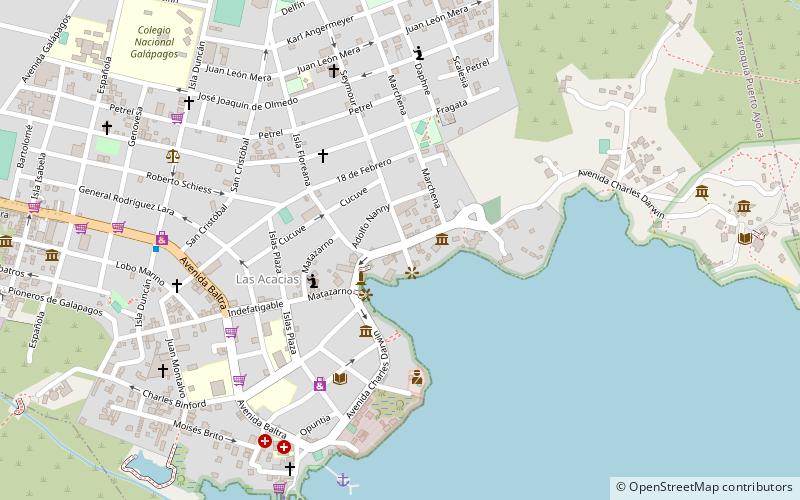 galeria aymara puerto ayora location map