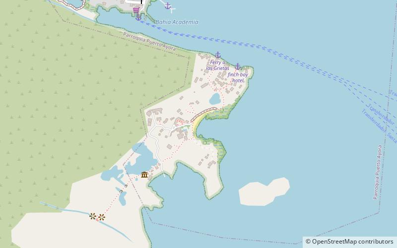 playa de los alemanes puerto ayora location map