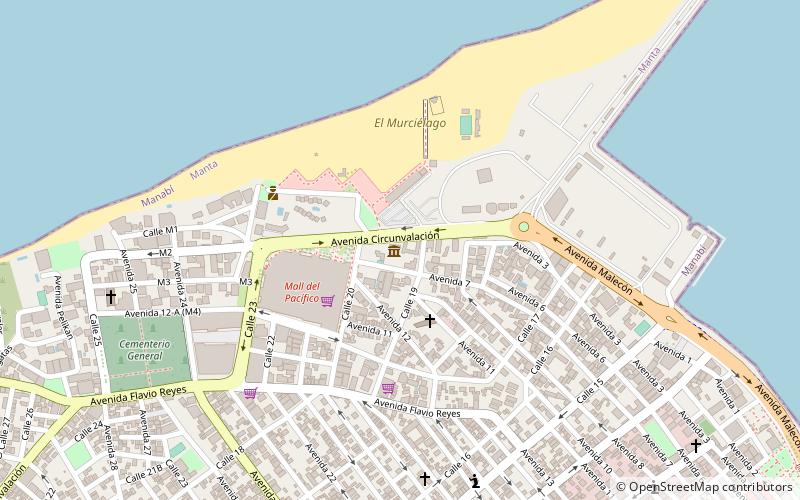 museo centrocultural manta location map