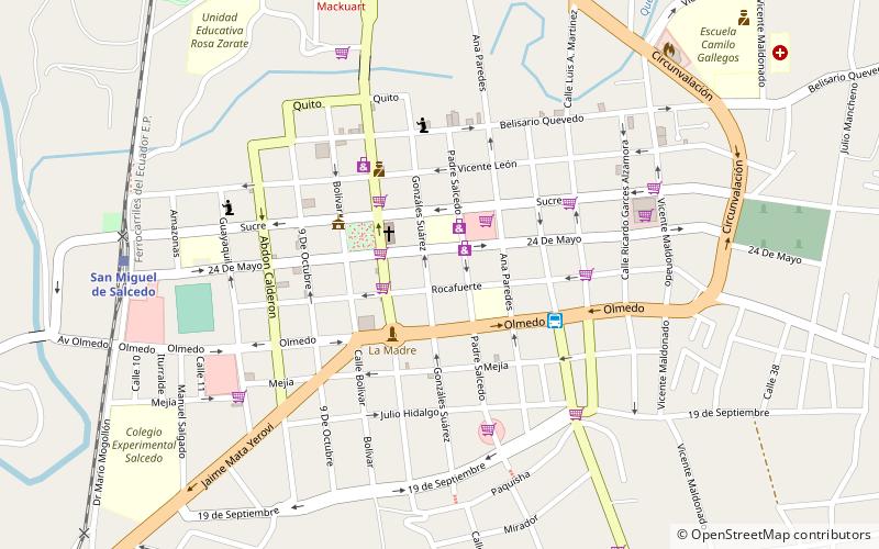 San Miguel de Salcedo location map