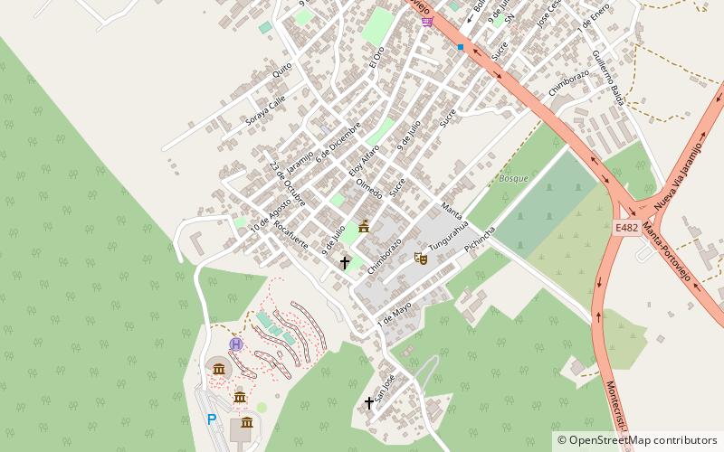 GAD Municipal de Montecristi location map