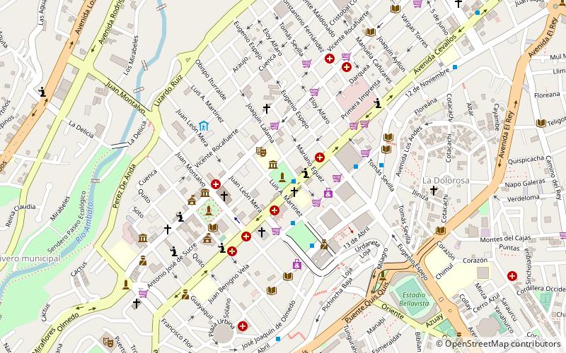 Parque Cevallos location map