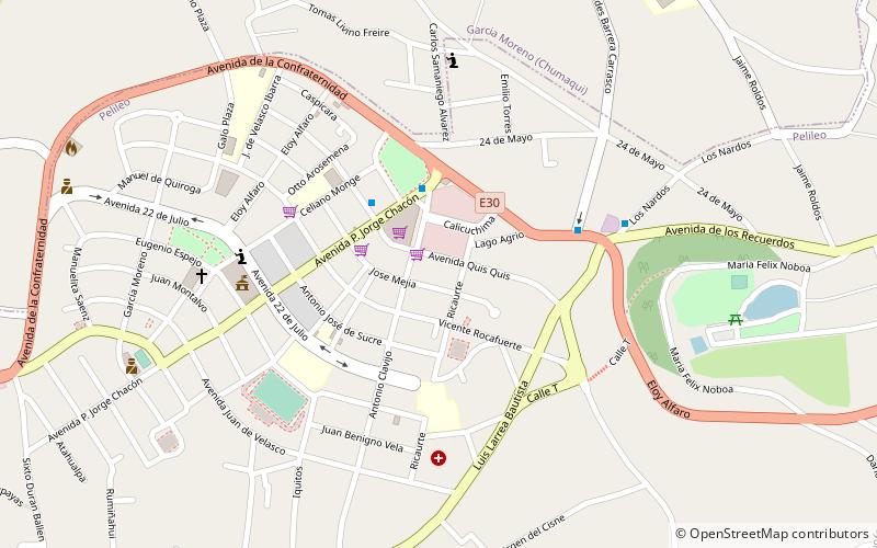 Pelileo location map