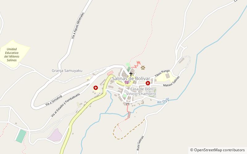 Salinas de Guaranda location map