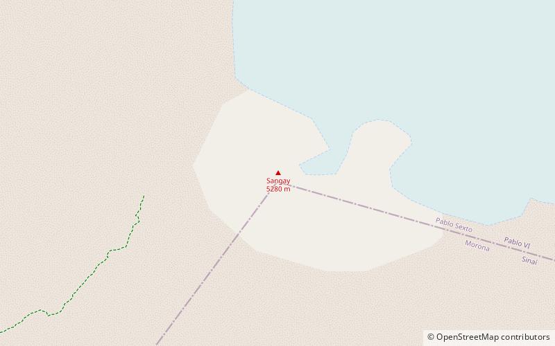 Sangay location map