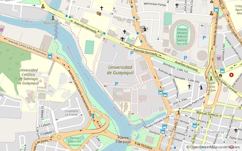universidad de guayaquil location map