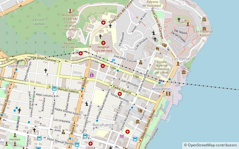 Mercado Artesanal Guayaquil location map