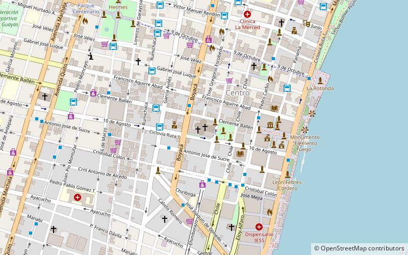 Guayaquil Metropolitan Cathedral location map