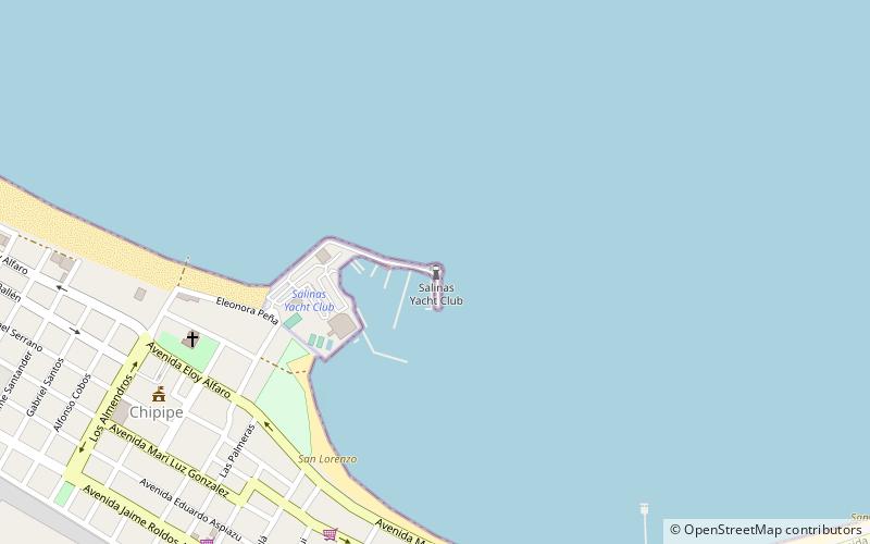salinas yacht club location map