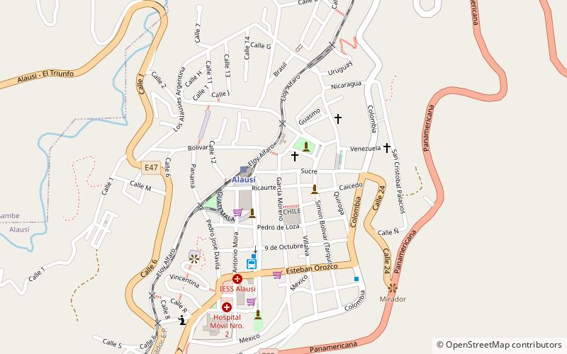 Alausi location map