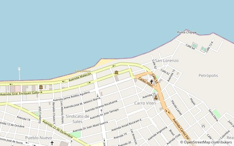 museo de ballenas salinas location map
