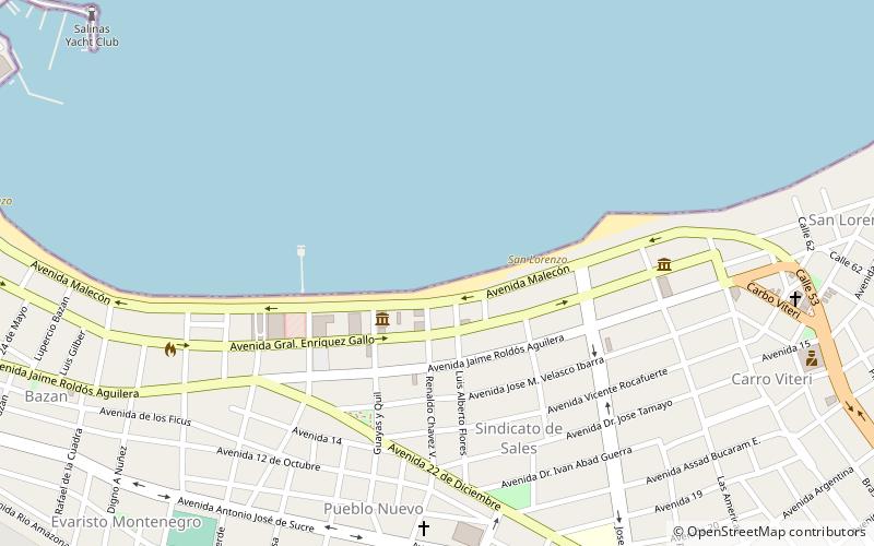 san lorenzo salinas location map