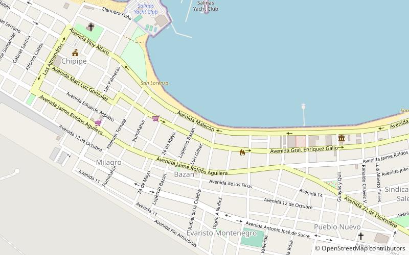 malecon salinas location map