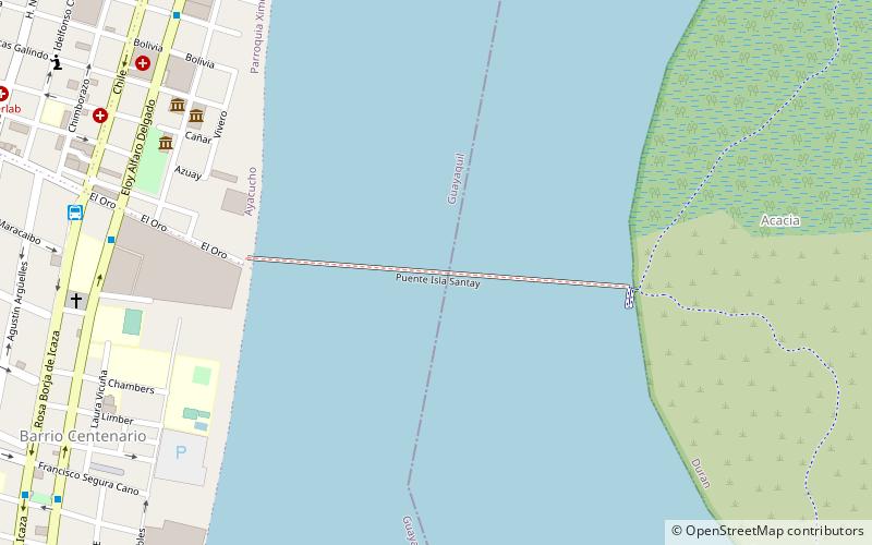Puente Isla Santay location map