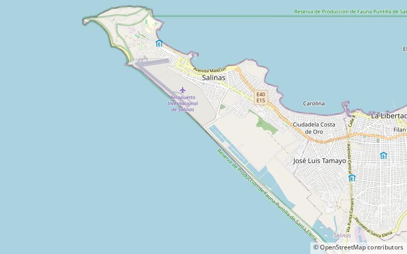 mar bravo beach salinas location map