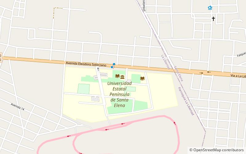 museo paleontologico megaterio santa elena location map