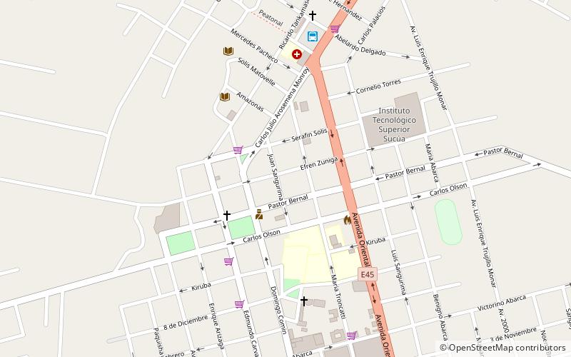 Sucúa location map