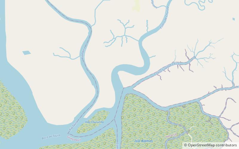 Reserva ecológica Manglares Churute location map