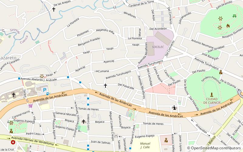 departement dazuay cuenca location map