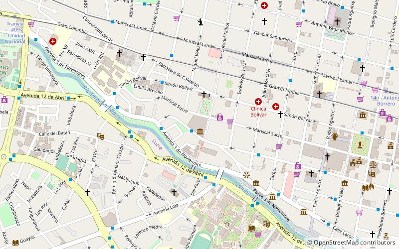 museum of modern art cuenca location map