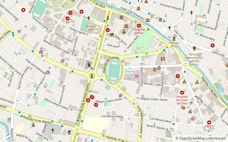 Estadio Alejandro Serrano Aguilar location map