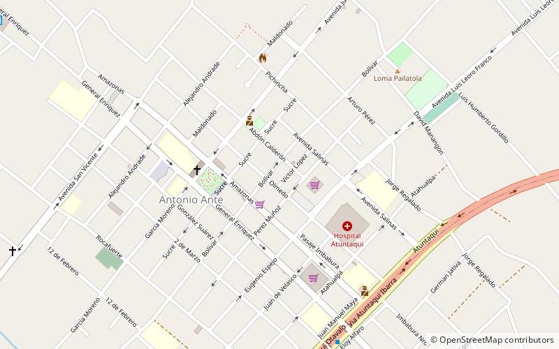 Atuntaqui location map