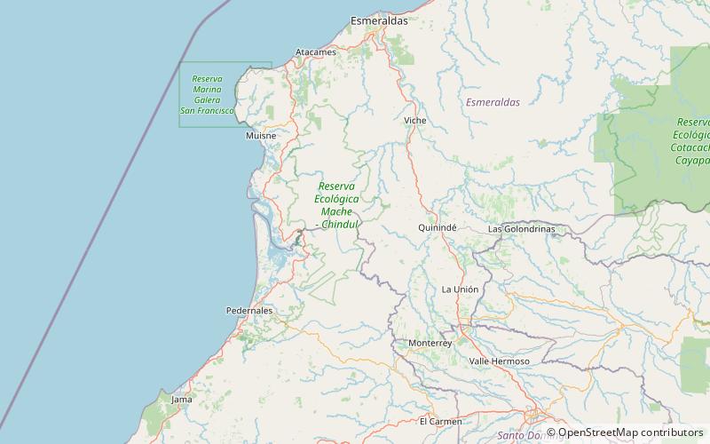 jatun sacha foundation reserva ecologica mache chindul location map