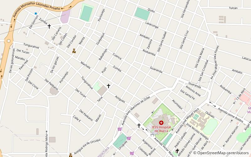 San Antonio de Ibarra location map
