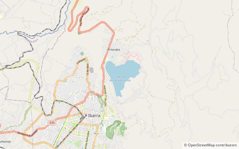 Yawarkucha location map