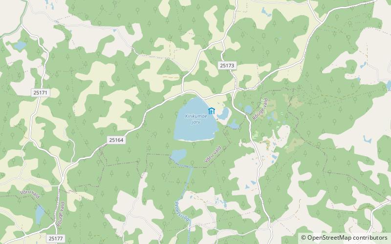 Kirikumäe Lake location map