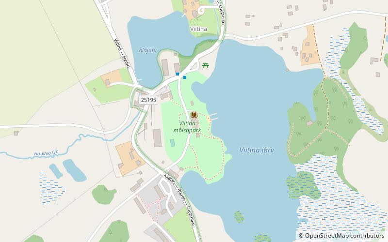 Lake Viitina location map