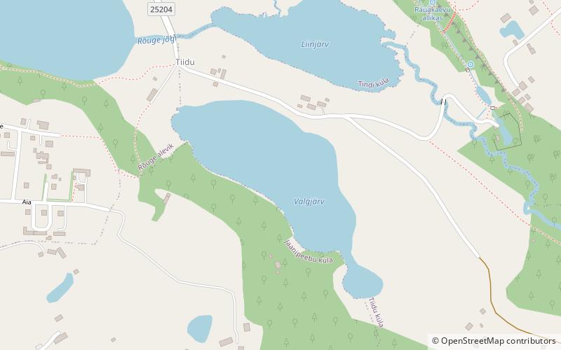 Rõuge Valgjärv location map