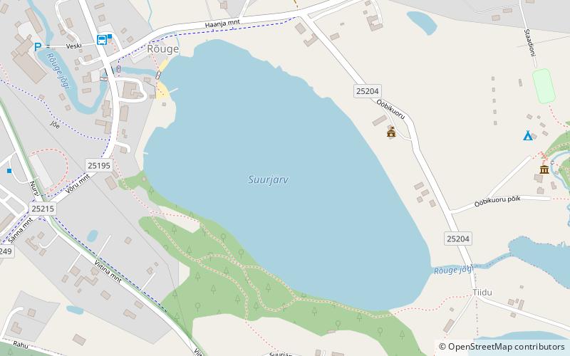Gran Lago de Rouge location map