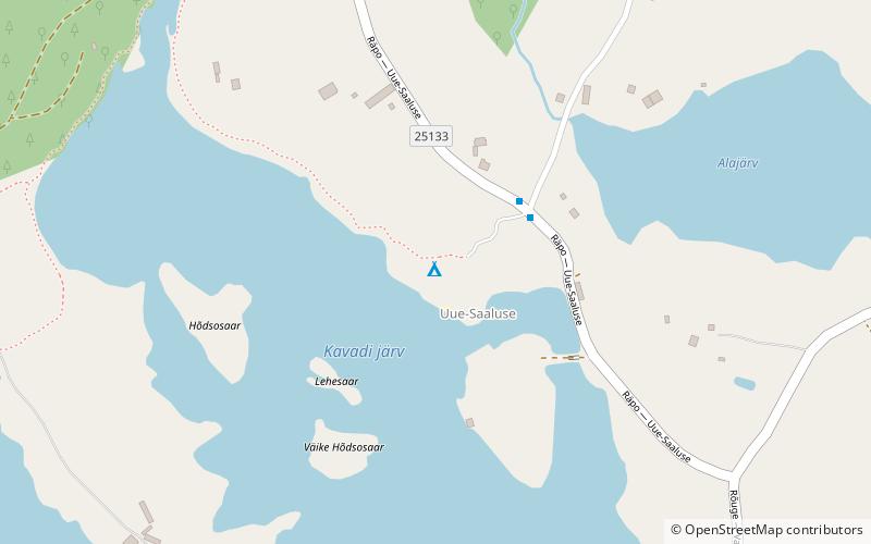 Lake Kavadi location map