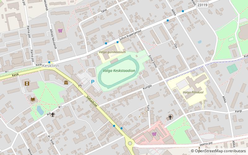 Valga Keskstaadion location map