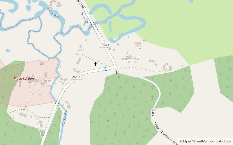 Võmmorski old tsässon location map
