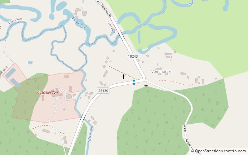 Võmmorski tsässon location map