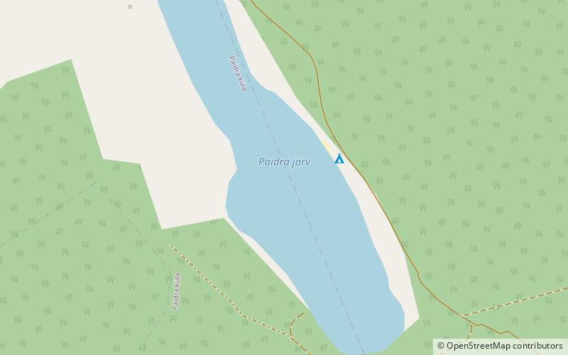 Lake Paidra location map