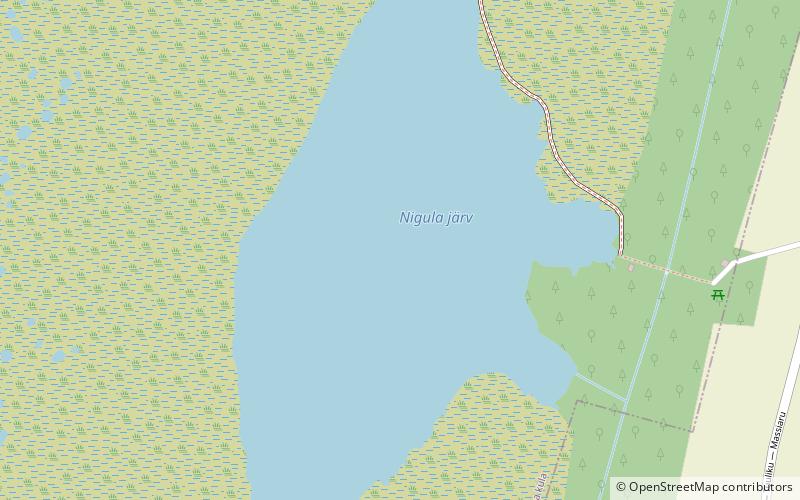 Vanamõisa Lake location map
