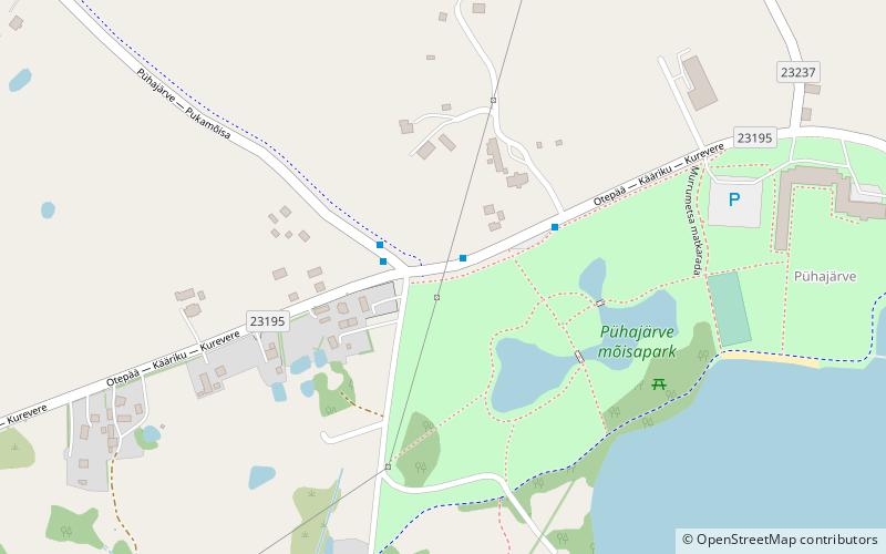 Pühajärve location map
